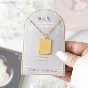 ($10) Goddess Energy Necklace - Selene